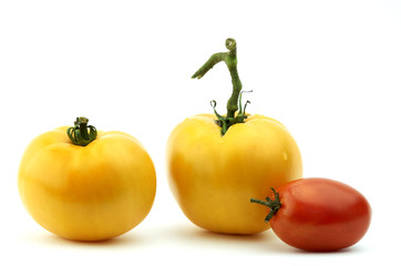 three tomatos