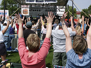 Fototapeta premium concert crowd