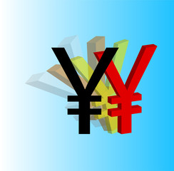 Obraz premium yen sign 55