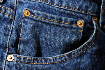 poche de jean's
