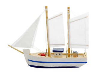toy sailing boat