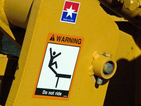 safety decal