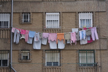 ropa tendida