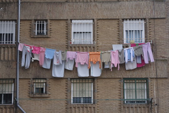 ropa tendida