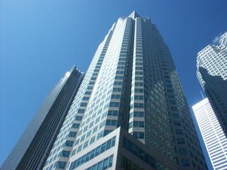Fototapeta na wymiar nowoczesne biuro wieże toronto