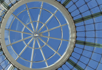futuristic dome details