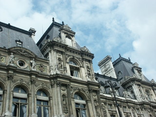 Fototapeta na wymiar paris city hall