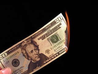 money to burn