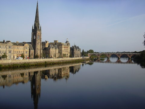 Perth And The River Tay, Scotland