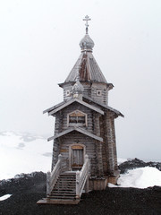 russian ortodox church in king george island