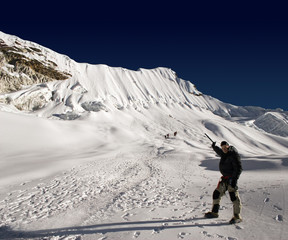 island peak, nepal