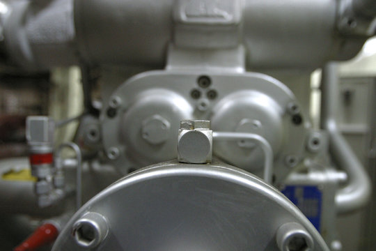 industrial air compressor detail