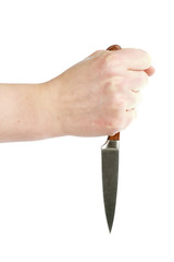 pearing knife dagger grip