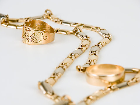 golden chain and ring