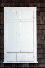 Obraz na płótnie Canvas wooden window shutter