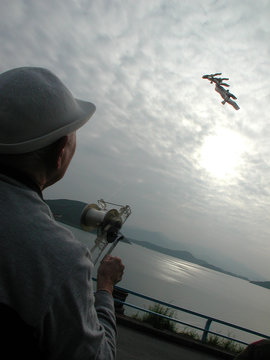 Old Man Fly A Kite