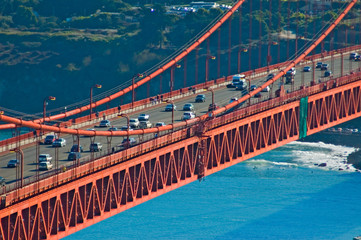 golden gate bridge traffic