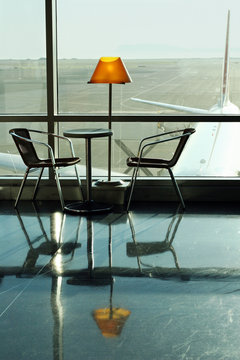 Cafe At The Airport