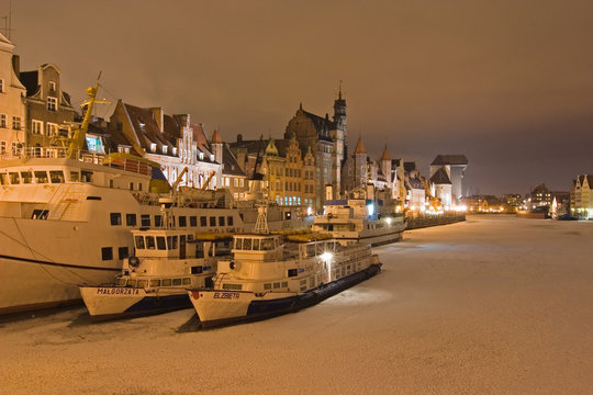 Gdańsk At Night