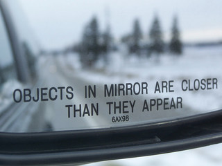objects in mirror