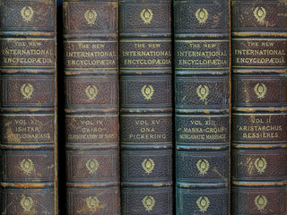 old encyclopedias
