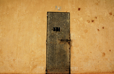 prison door in vietnam