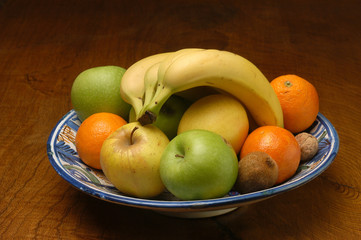 une coupe à fruits