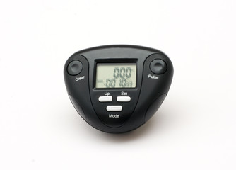 pedometer and pulse meter