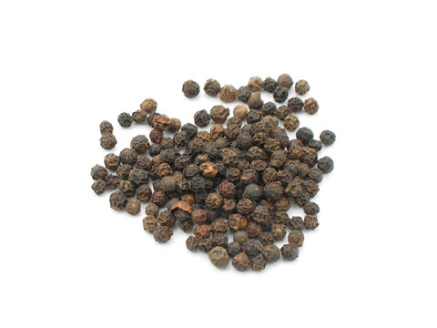 black peppercorns