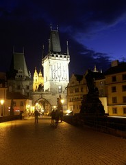 die altstadt von der karlsbrücke aus