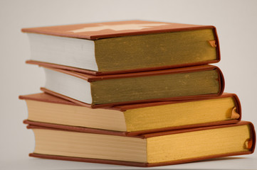 golden and red books