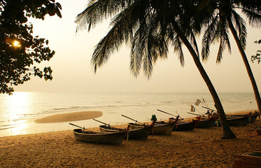 evening beach