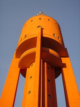 Water Tower In Hanko Town