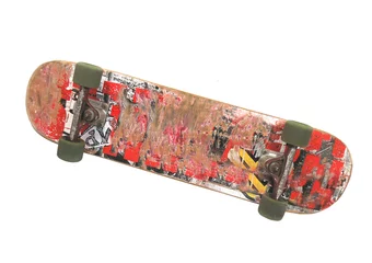Abwaschbare Fototapete skateboard © charles taylor