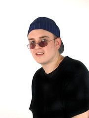 young man hat