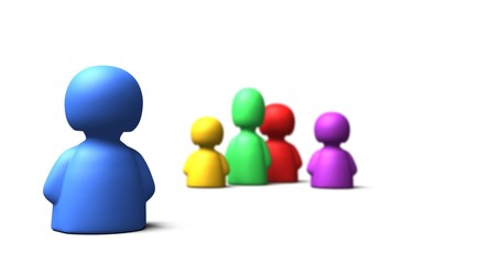 little icon team - multicoloured