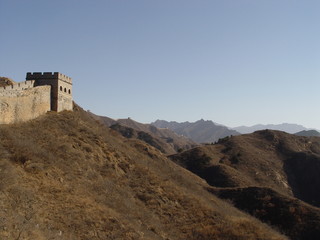 great wall -  wall on left