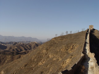 great wall - wall on right