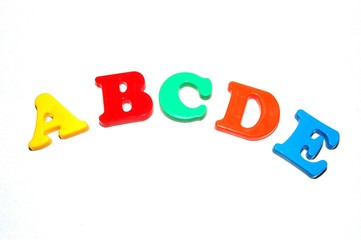 toy letters - abc