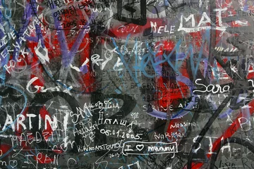 Foto op Plexiglas Graffiti stedelijke graffiti