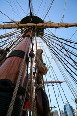 pirate's ship mast