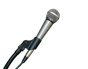 microphone in stand