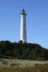 Fototapeta na wymiar leuchtturm in dänemark