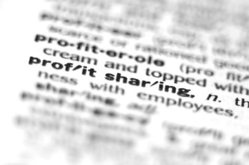Fototapeta premium profit sharing