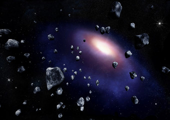 Naklejka premium deep space