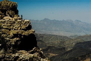 eastern hajar canyon view