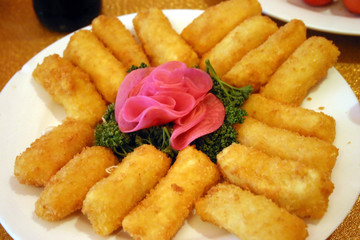 chinese seafood croquettes