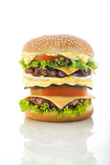 tasty hamburger
