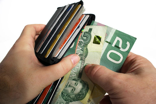 Paying Cash With Canadian Currency