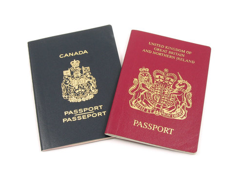 british and canadian passport